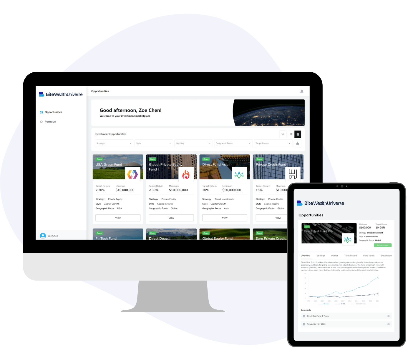 Bite Wealth Universe platform