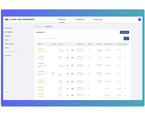 Investor list
