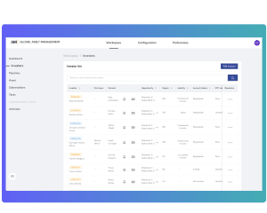 Investor list