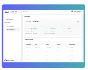 Portfolio monitoring from the LP dashboard