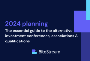 2024 planning, the essential guide to the alternative investment conferences, associations & qualifications