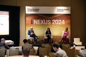 From left to right: Anna Barath, Bite Investments' Chief Investment Officer, Carmela Mendoza Senior Reporter at Private Equity International (PEI) and David Fann, vice-chairman and senior managing director of Apogem Capital. In a panel session for PEI Group's NEXUS 2024 Summit on Friday, March 8th in Orlando Florida. The panel "Breakfast Briefing: The Wealth Channel – The $80trn opportunity" covered the following topics "As democratization of private markets expands investor types drastically, rethink how traditional forms of alignment and the rules for of engagement may change for certain product types". A discussion that addressed the broader opportunities for alternatives, RIA’s, Family Offices, including packaging and distribution options. 