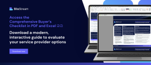 Access the Comprehensive Buyer’s Checklist in PDF and Excel Download a modern, interactive guide to evaluate your service provider options